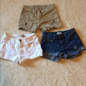 Girls shorts size 8